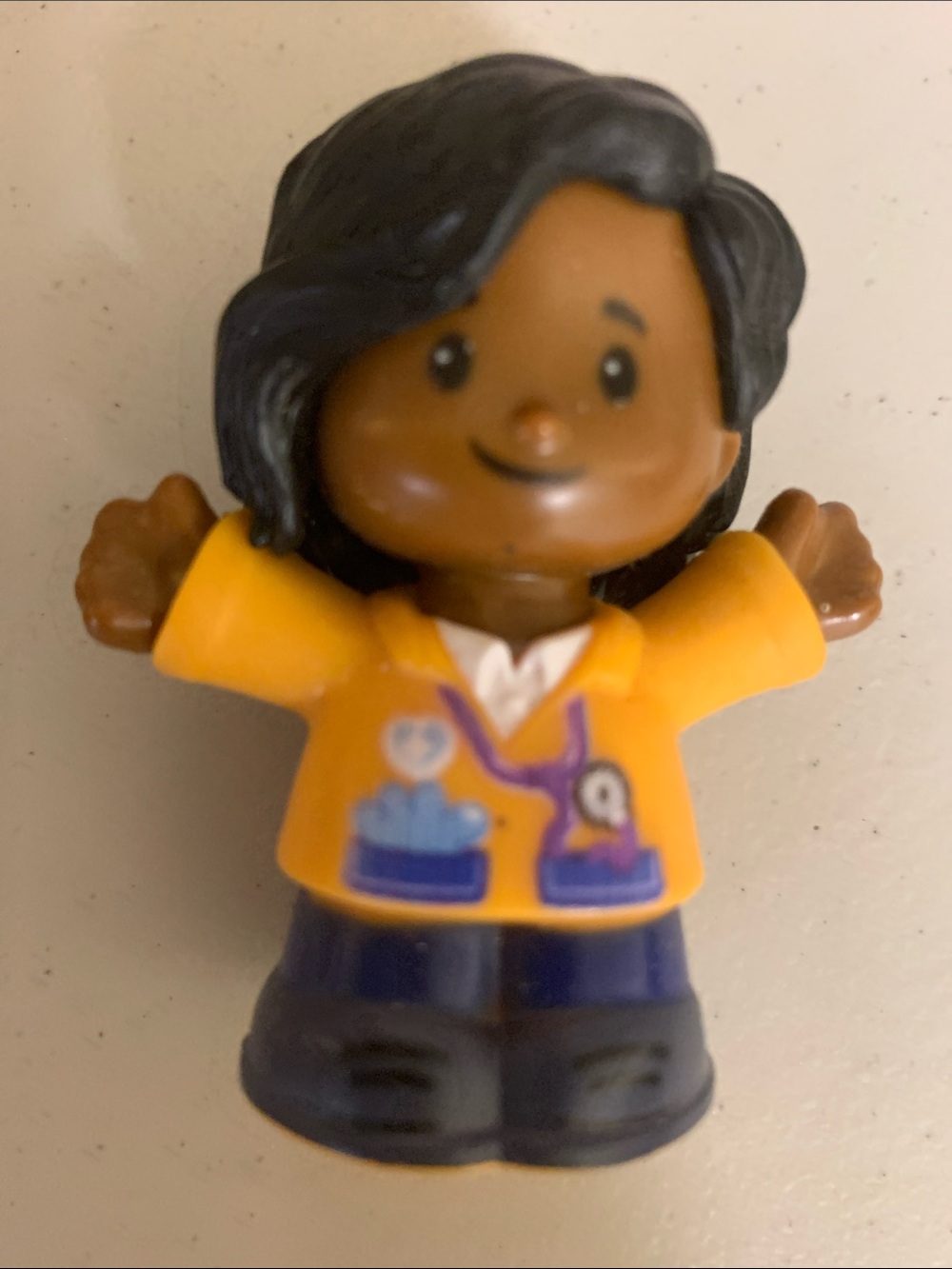 Fisher Price Little People Figure Nurse Doctor Stethoscope